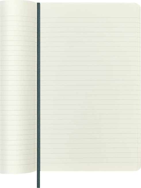 Moleskine Limited Edition Notebook Vegea, Large, Ruled, Green Boa, Soft Cover (5 x 8.25)