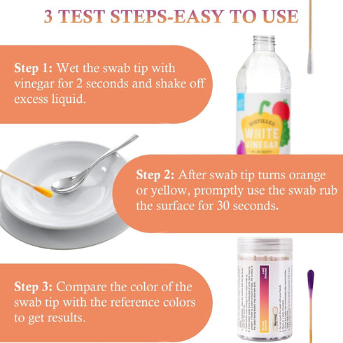30 (60 Dirvin Lead Test Kit, Results in Seconds, Home Use Lead Paint Test Kit Suitable for All Painted Surfaces-Metal