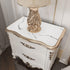 Stickyart White Marble Wallpaper Peel and Stick Thick Marble Contact Paper for Bathroom Countertops, 12"x160" Removable