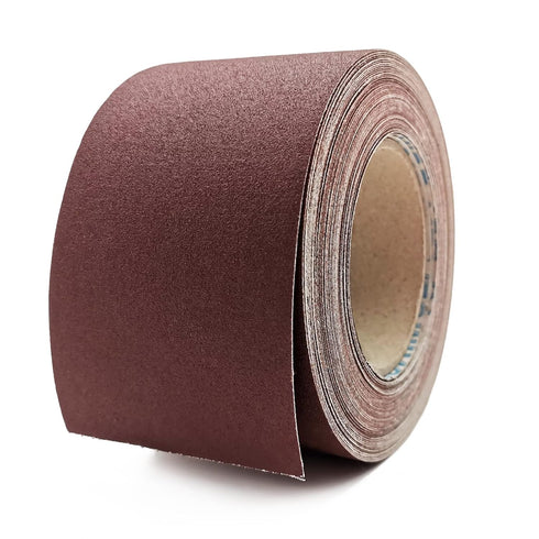 240 Grit Sandpaper Roll, 3 Inch x 49 Feet Emery Cloth Roll for Metalworking, Woodworker, and Plumbing