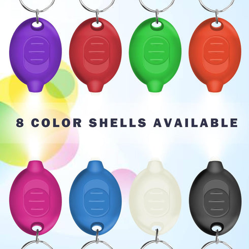 Daemson (96PCS) Mini LED Keychain Flashlight, Ultra Bright Tiny Flashlight, Small Keychain Flashlight White Light