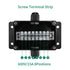 ABS IP67 Waterproof Dustproof Electrical Junction Box, with 15A 600V Barrier Terminal Cable Connector, 3.93 * 2.67 *