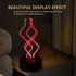 Fafeicy Bubble Color Changing Desk Lamp, ABS and Acrylic Material, Touch Control, Rotating Colorful Light and Battery