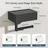 Commercial(2, FORIOUS Toilet Paper Holder with Shelf, Sanitary Napkin Receptacle Tampon Holder, Wall Mount Toilet Paper