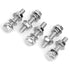 M6-1.0 x 30mm Flanged Hex Head Bolts, M8 Bolt Flange Screws with Nuts and Washers, 304 Stainless Steel