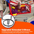 CAPHONT 4 Pcs Shopping Cart Cup Holder, Portable Cup Holder Shopping Carts Drink Holder for Hanging Coffee Cup Drink