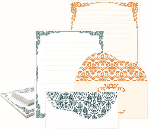 Anzon Mories 96 Piece Stationary Set (64 Sheet Paper and 32 Envelope)