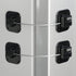 Heavy Duty Refrigerator Lock, Combination Lock for Cabinets, Drawers, Safety Lock, Easy Install, No Keys Needed