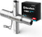 DURATECH 4 Way Sillcock Key, 1-Pack for Valve, Faucet, and Spigots, 1/4", 9/32", 5/16", 11/32"