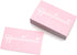 RXBC2011 Appointment Reminder Cards Pack of 100, Pink