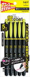 Tombow GCB-511 Highlighter, Fluorecoat Yellow, 5 Pieces