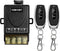 VONVOFF Wireless Light Switch with Receiver kit, AC110v/120v/30A Ralay 433MHz RF Remote Control