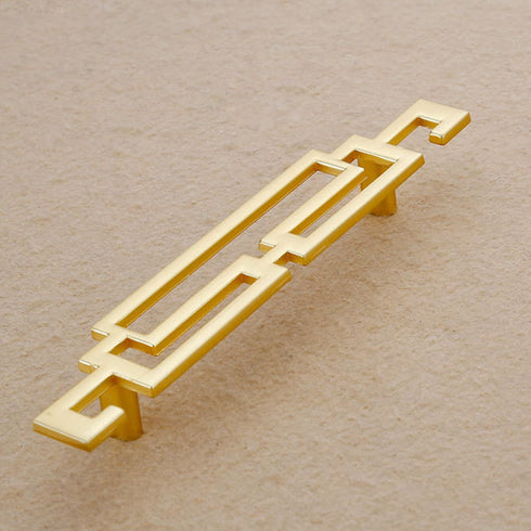 4PCS Chinese Style Cabinet Pull Handles, Drawer Pulls, Closet Hardware for Furniture Dresser Drawer with Screws