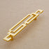 4PCS Chinese Style Cabinet Pull Handles, Drawer Pulls, Closet Hardware for Furniture Dresser Drawer with Screws