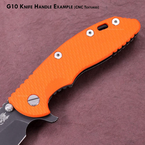 G10 Handle Making Sheet - Blue - 3 x 12 x .125 Inches - USA Made for Knife & Tool Handles, Gun Grips, Art Projects