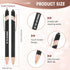 Yeaqee 24 Pcs Inspirational Ballpoint Pens Motivational Black Ink Retractable Quotes Pen with Stylus Tip Encouraging Message Pen Bulk for Women Men Writing Office School Christmas Gift (Black) by Yeaqee
