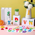 Colarr 232 Pcs Large Letter Stickers, 24 Sheets 2.5 Inch Alphabet Self Adhesive Letters for Bulletin Board Classroom