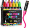 GOTIDEAL Window Markers, Jumbo Chalk Markers for Blackboard, Washable Car Marker for