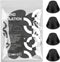1.5” Bigfoot Isolation Feet - Non Adhesive Rubber Stoppers, 4 Pack Non-Skid Bumpers for Turntable Isolation, Anti