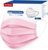 DR.MOXA 50Pcs Pink Disposable Medical Face Masks, 3 Layers Safety Mask for