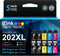 E-Z Ink Remanufactured Ink Cartridges for Epson 202 XL 202XL T202XL, 2 Black, 1 Cyan, 1 Magenta, 1 Yellow for XP-5100