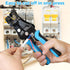 WGGE 3 IN 1 Adjustable Heavy Duty Wire Stripper/Cutter Tool for 8-18 AWG Solid and Stranded Wire