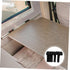 2Pcs Hemobllo Folding Table Leg Pads Table Bumpers for Enhanced Stability Easy Installation for Rvs and Home Use