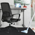 Black(48"x36") Sycoodeal Office Chair Mat for Hardwood Floor,Office Computer Gaming Chair Mat for Tile Floor,Large