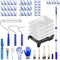 Gmiekkly Paint Roller Kit with 3.93Ft Extension Pole for Walls and Ceilings, 30Pcs