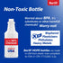 Set of 2 Premium 16 oz Spray Bottles, NBR Gasket for Auto Detailing and Industrial Cleaning