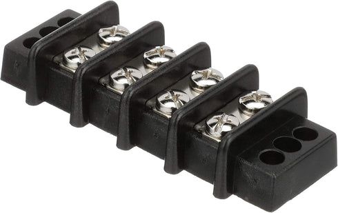 Seachoice Terminal Block - 4-Gang with Brass Clips and Contacts