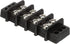 Seachoice Terminal Block - 4-Gang with Brass Clips and Contacts