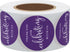 hylabelest 1.5 Inch Package 500 (10 Thank You for Celebrating with Us Stickers Purple for Party Favor, Card Seals