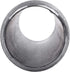 Pipe Decor 1” x 2” Malleable Cast Iron Pipe, Pre Cut Connector, Industrial Steel Grey, 6 Pack