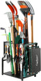 YueTong Garden Tool Organizer Heavy Duty, Yard Tool Tower Rack for Long Handle Tools, All Metal