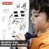 Shuttle Art Ultra Fine Dry Erase Markers, 15 Pack Black Markers for Writing on Whiteboards, Dry-Erase Boards, Mirrors