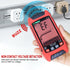 Digital Multimeter, 9999 Counts TRMS Auto-Ranging Voltmeter, Measures AC/DC Amp Ohm Voltage Meter Capacitance Frequency