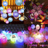 30 Pack 36 Paper Lantern Lights Battery Operated Warm White Hanging LED Lights Super Bright Easy Use Decorative