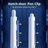 WRITECH Retractable Gel Ink Pens, 0.7mm Medium Point, Multicolor with Refills, No Smear Silent Click, 3ct