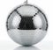 Kaviooy 12 Inch Large Disco Ball, Rotating Mirror Ball with Real Glass Tiles,