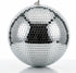 Kaviooy 12 Inch Large Disco Ball, Rotating Mirror Ball with Real Glass Tiles,