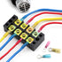 90Pcs Heat Shrink Wire Connectors Electrical Kit - Oiojuct Marine Automotive Wiring Crimp Terminals Assortment