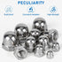 Vmuter 3/8"-16 18-8 (304) 20pcs Vmute Acorn Cap Nuts, Stainless Steel Acorn Cap Nuts