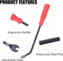 Upholstery Staple Remover Tool, Heavy Duty Tack Lifter for Removing Staples from Furniture, Canvas, Carton
