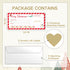A06 Christmas Boarding Pass Gifts Ticket, Merry Christmas Scratch-Off Card With Envelope, Surprise Reveal Card