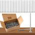 2 Pound Box Siding Nails - Rust Resistant 304 Stainless Steel Nails for Redwood, Cedar Wood Siding and Roofing