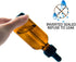 48 Pack 2oz Amber Glass Dropper Bottles - Eye Dropper Bottles with Glass Droppers for Essential Oils, Perfumes