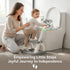 2in1 (8899+Grey) (8899, 8899-Music-Black) Potty Training Seat, SKYROKU Upgrade Toddler Toilet Seat for Kids Boys Girls