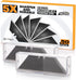 50-Pack Blackened SK-2 Utility Knife Blades, Extra Durable Razor Blades for Box Cutter, Never Rust Design