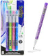 BAZIC Multi Point Pencil Paisley with Latex Free Eraser, Non-Sharpening Multipoint Pencils Smooth Write